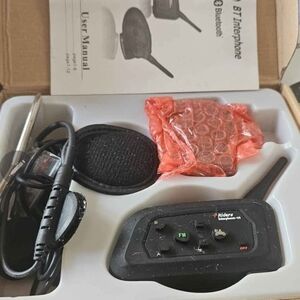 Bluetooth NWT Motorcycle/ATV/UTV Intercom Headset